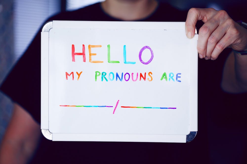 Ball State students and staff may add their pronouns in the self-service banner on their personal Ball State accounts. Unsplash, Photo Courtesy