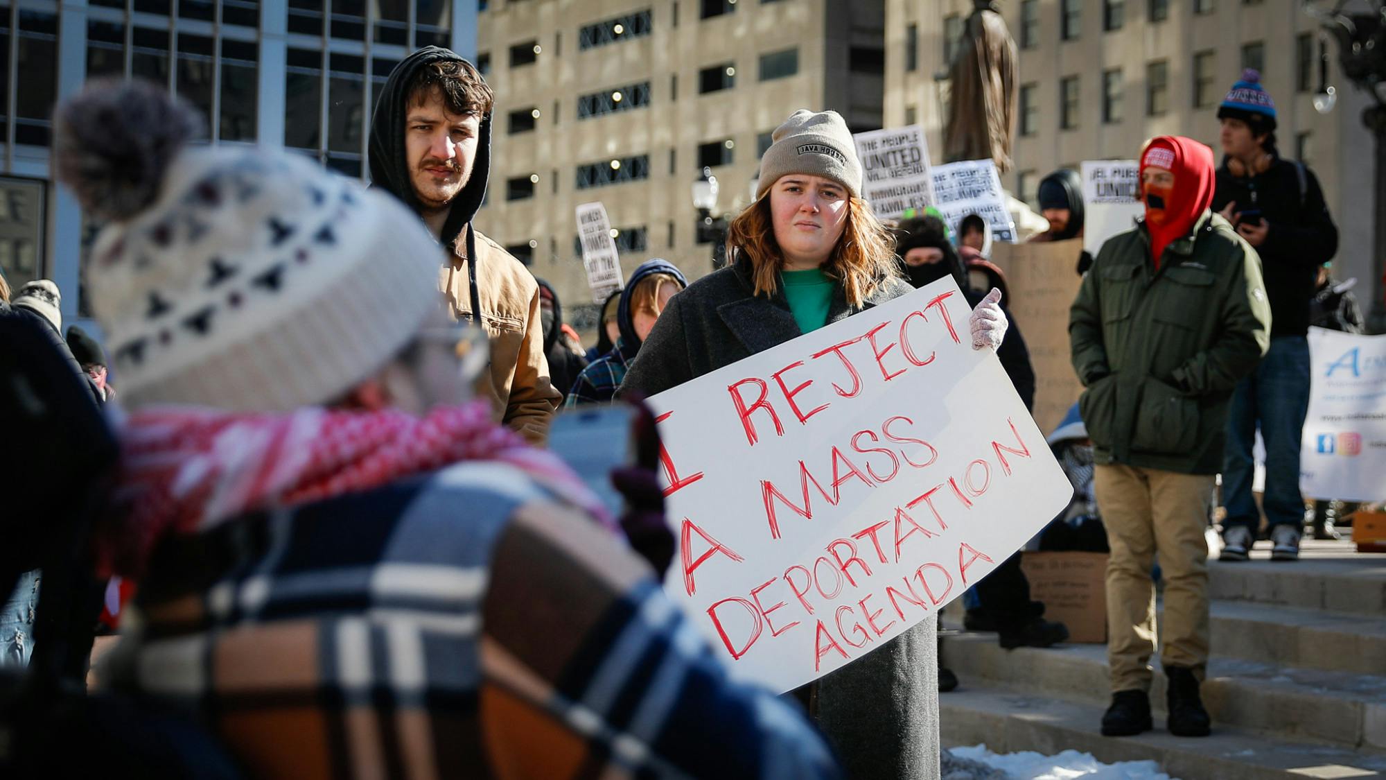 Indianapolis Party for Socialism and Liberation holds rally on Monument ...