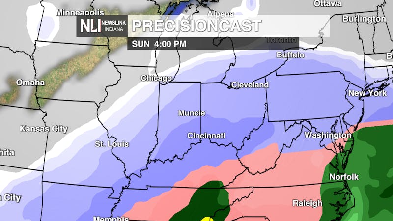 What the weekend winter storm means for Muncie