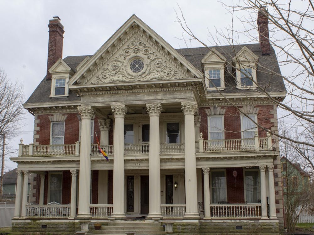 The Charles Over Mansion, at 825 E. Washington St., Muncie, Indiana, is located in the Emily Kimbrough Historic Distric. More than 116-years-old, the home has been in Jonathan Becker’s name for nearly five years. Mary Eber, DN