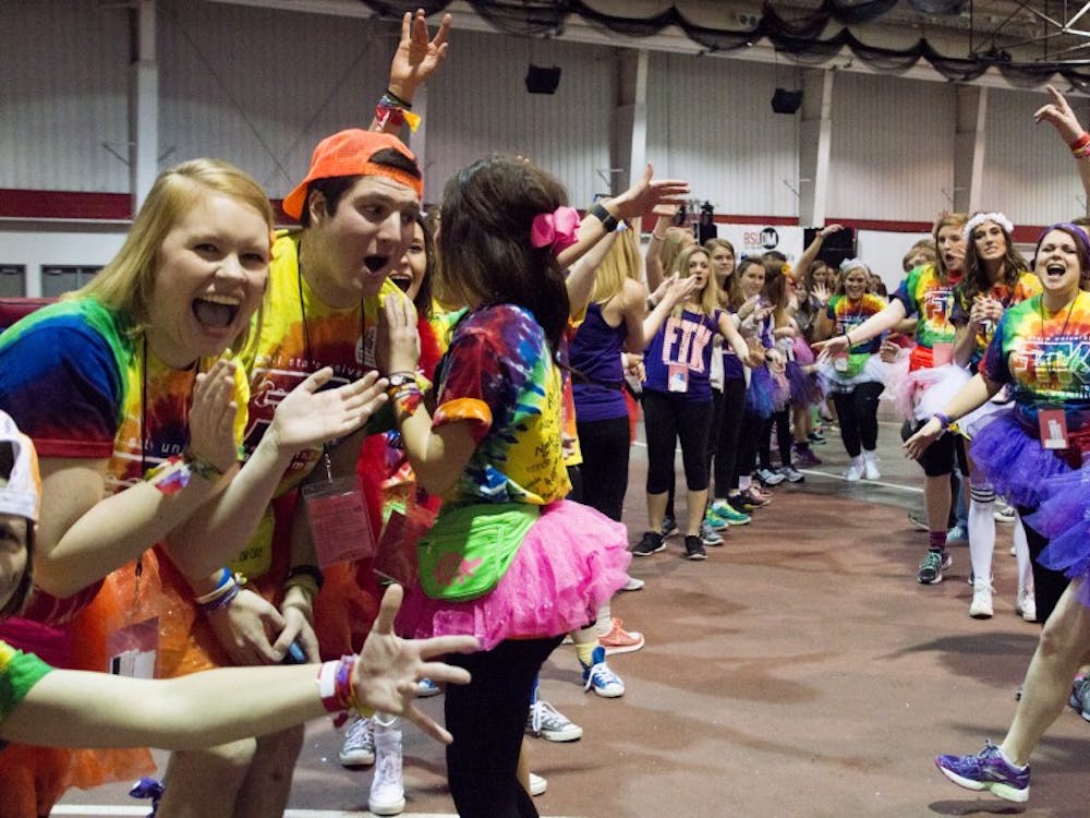 Students who are registered for Ball State University's Dance Marathon had an opportunity to win a plane voucher through fundraising this past week. DN FILE PHOTO ALAINA JAYE HALSEY
