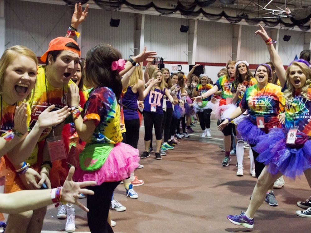 Students who are registered for Ball State University's Dance Marathon had an opportunity to win a plane voucher through fundraising this past week. DN FILE PHOTO&nbsp;ALAINA JAYE HALSEY