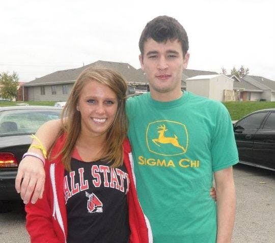 Zach Decker, right, poses with Sabreena Lodge. Decker died July 19 at age 21. PHOTO COURTESY OF SABREENA LODGE