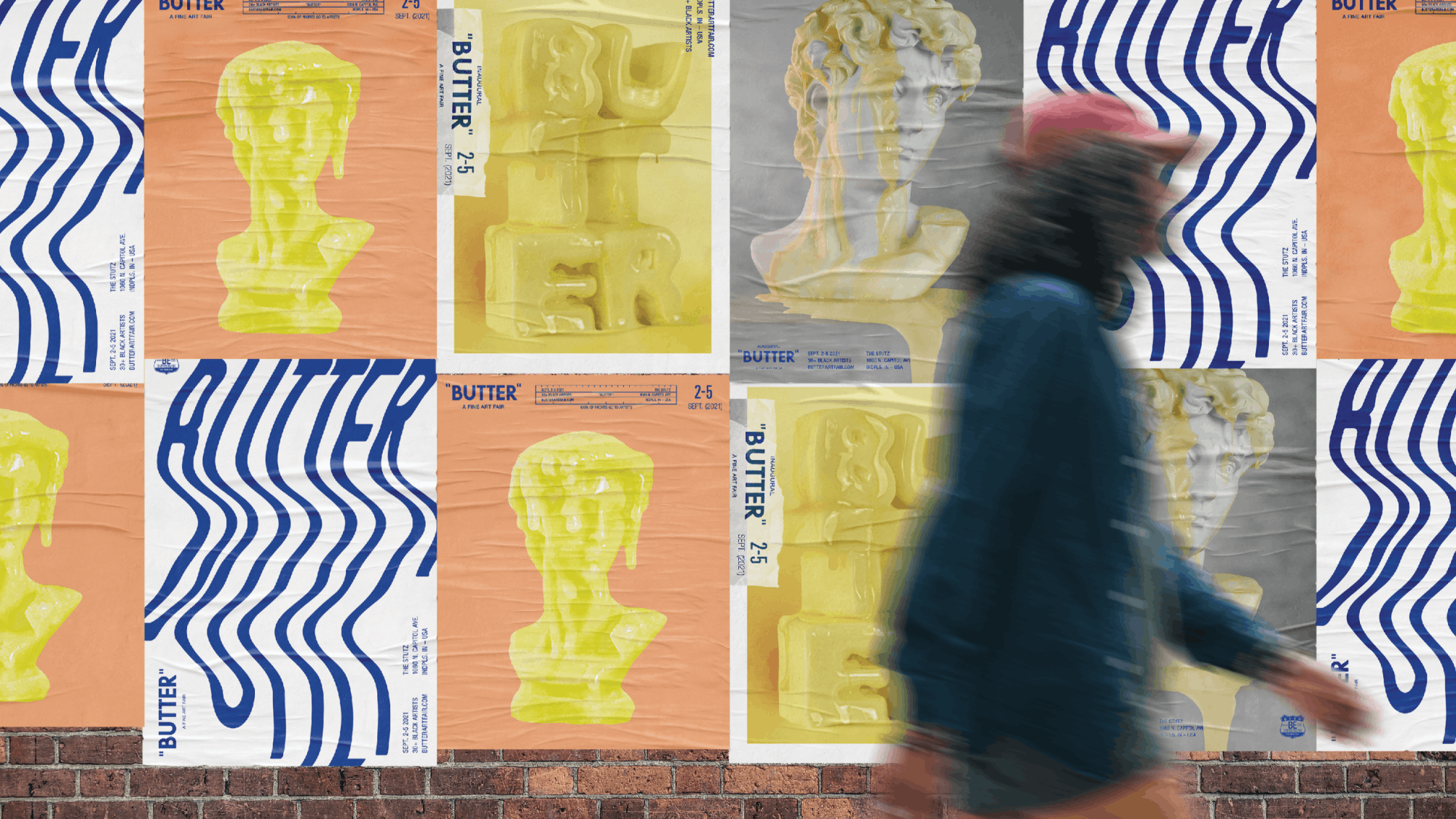 The work of 38 Black visual artists will flood the walls of the former warehouse of Stutz Business Center in downtown Indianapolis. “We&#x27;re bringing some new life into the space and transforming a room [by] bringing a lot of creativity to it on the walls, the floors and with the visual art itself,” Mali Simone Jeffers said. Ellen Neiers, Photo Provided