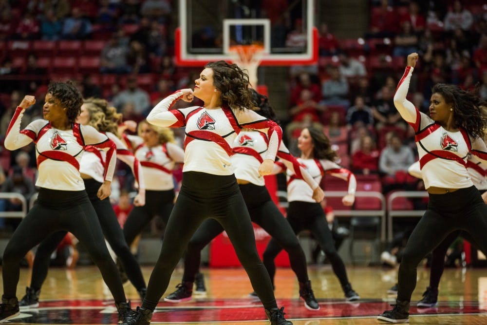 <p>The Code Red Dancers perform at competitions as well as football and men's and women's basketball games. Additionally, they must maintain a 2.0 cumulative GPA. <strong>Eric Pritchett, DN</strong></p>