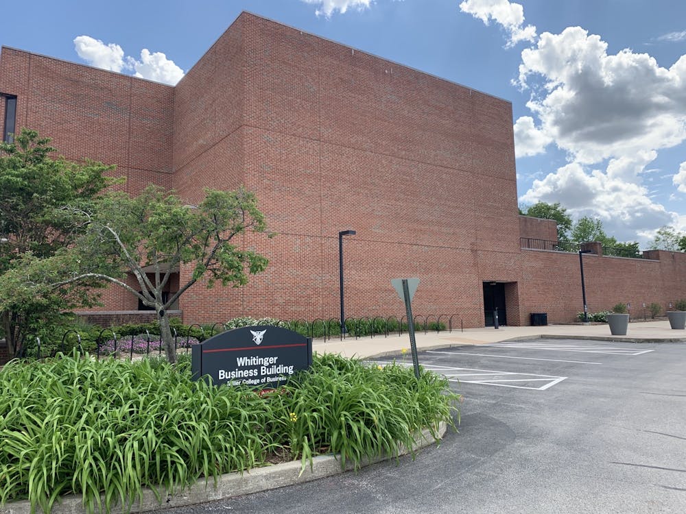 <p>The Whitinger Business Building houses the Miller College of Business. The College of Business hosts Dialogue Days with alumni to discuss how they received jobs and to offer networking opportunities. <strong>Jenna Gorsage, DN File</strong></p>