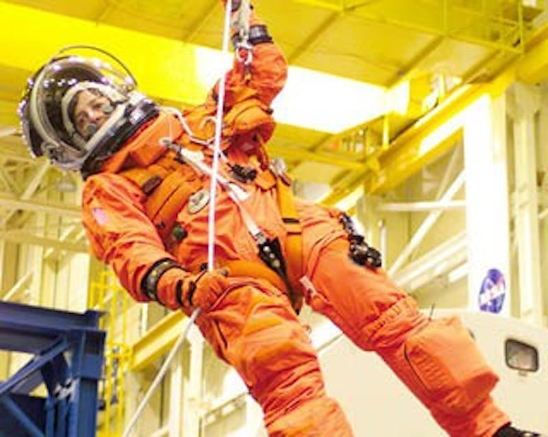 Wendy Lawrence will be speaking from 7-9 p.m. Feb. 15 John R. Emens Auditorium. Lawrence will be discussing her mission to answer some of humanity’s greatest questions while in space.Ball State, Photo Courtesy