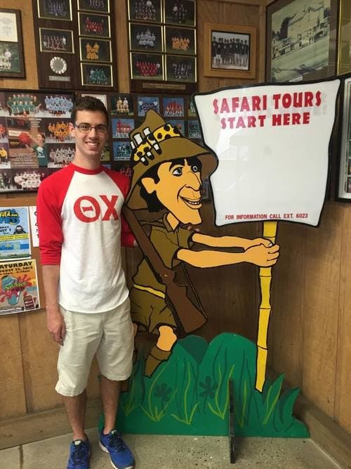 Brandon Benesh, a Theta Chi fraternity member, moved to a rehabilitation facility Aug. 26 after spending almost a month in the hospital. PHOTO COURTESY OF PRAYFORBRANDON.COM