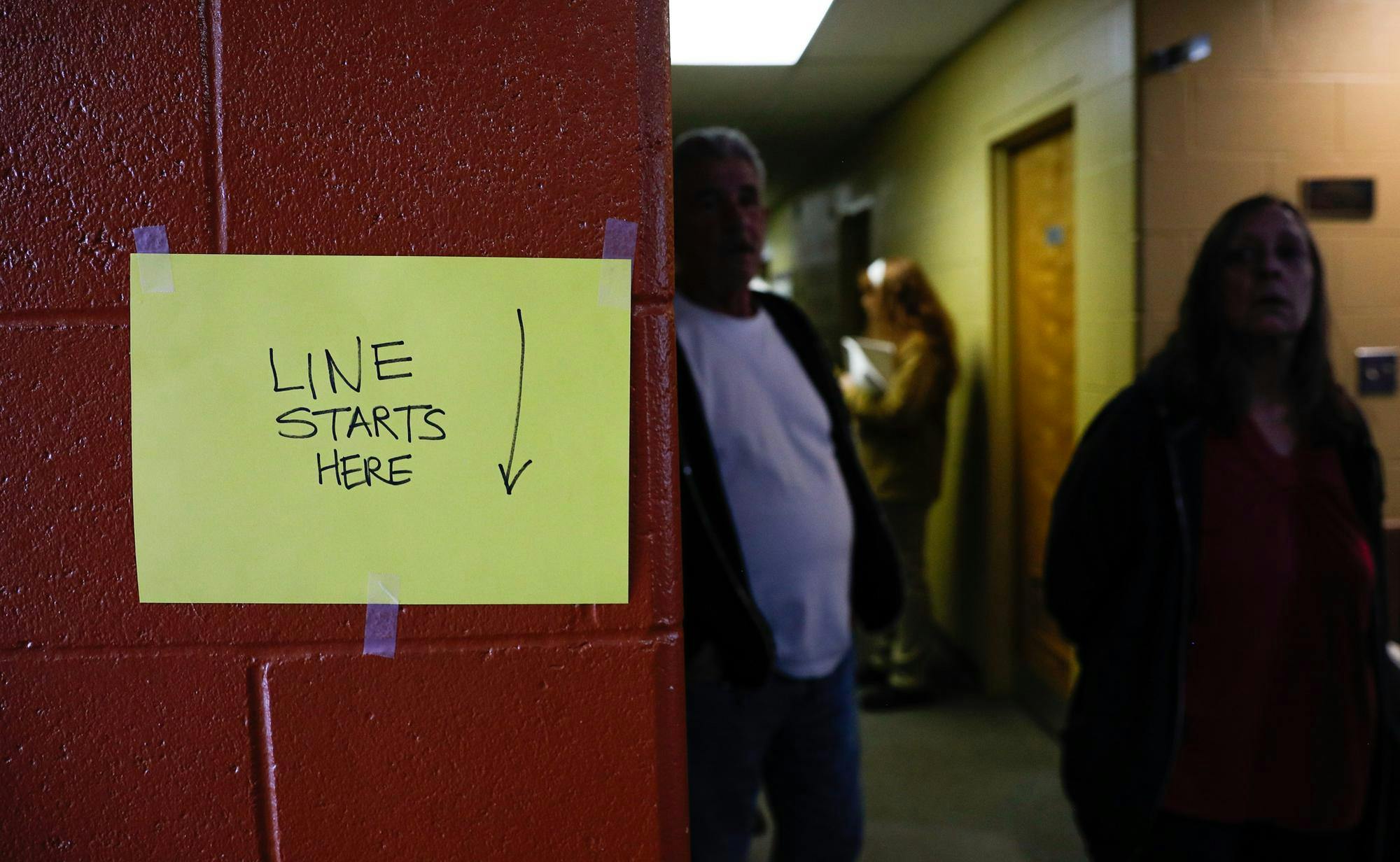Residents of Deleware County cast their votes for the 2024 election Nov. 5 at Avondale Methodist Church. Andrew Berger, DN
