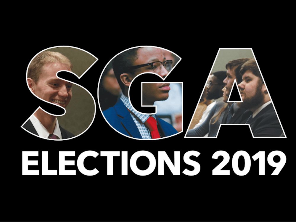 Empower, Elevate and United kicked off their campaigns for Ball State's 2019 Student Government Association (SGA) Elections Feb. 12, 2019. Since then, Ball State students and organizations have announced their endorsements of the slates. Photos: Scott Fleener, DN; Graphic: Emily Wright, DN