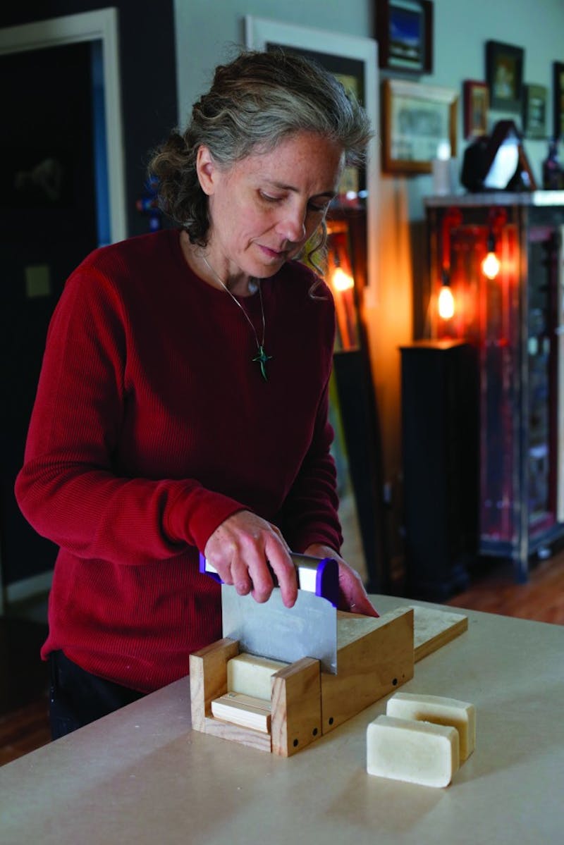Alumna finds soapy solution through her own handmade soap