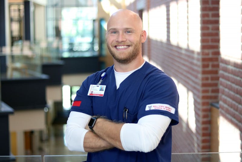 Ball State student, former marine aims to better healthcare for fellow veterans