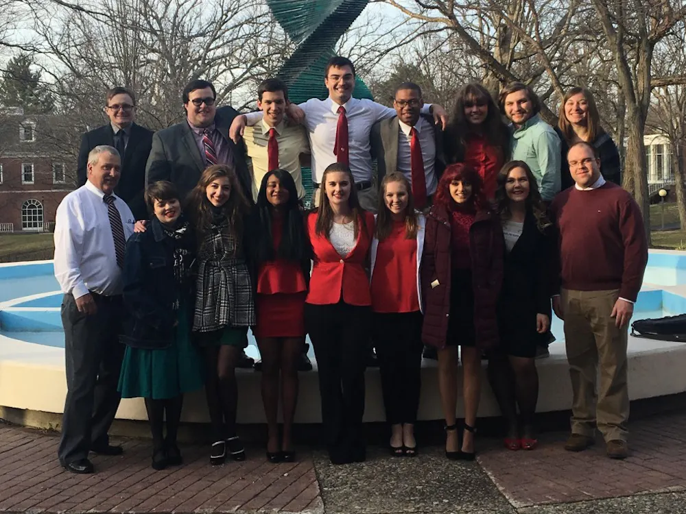 Ball State's Debate Team won 17 awards, including first place, at the 2017 National Educational Debate Association National Championship this weekend at Anderson University. The team has won nine of the last 10 national championships. Abigail Gibbs // Photo Provided