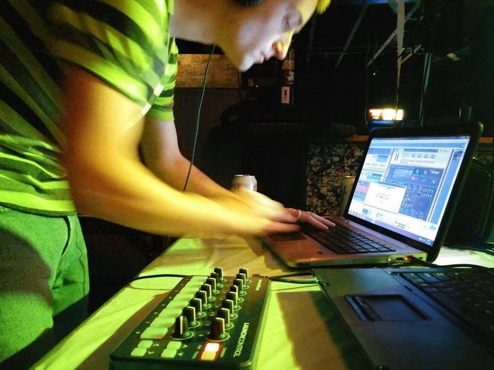 <p>Phlank, or junior computer science major Colin Ledbetter, started producing music in high school. Phlank has DJed at several live shows, including a December performance at Be Here Now. <em>PHOTO PROVIDED BY MATAS OLSAUSKAS</em></p>