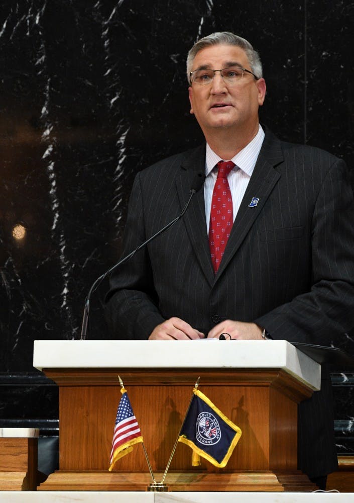 Gov. Eric Holcomb will be speaking at Ball State's 2019 spring commencement. This will the be the first time a sitting Indiana governor has spoken at this event. Wikimedia Commons, Photo Courtesy