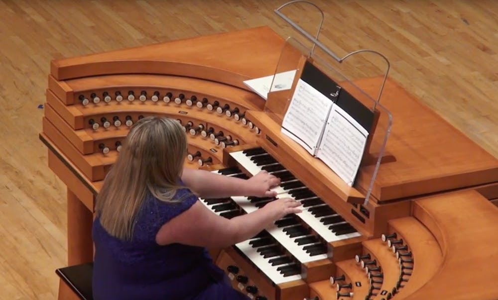 <p>This year makers the second-annual Sursa Organ Competition here at Ball State. &nbsp;The competition was organized with the intention of introducing student musicians to professionals and students from institutions outside of Muncie. Ball State, Photo Provided</p>