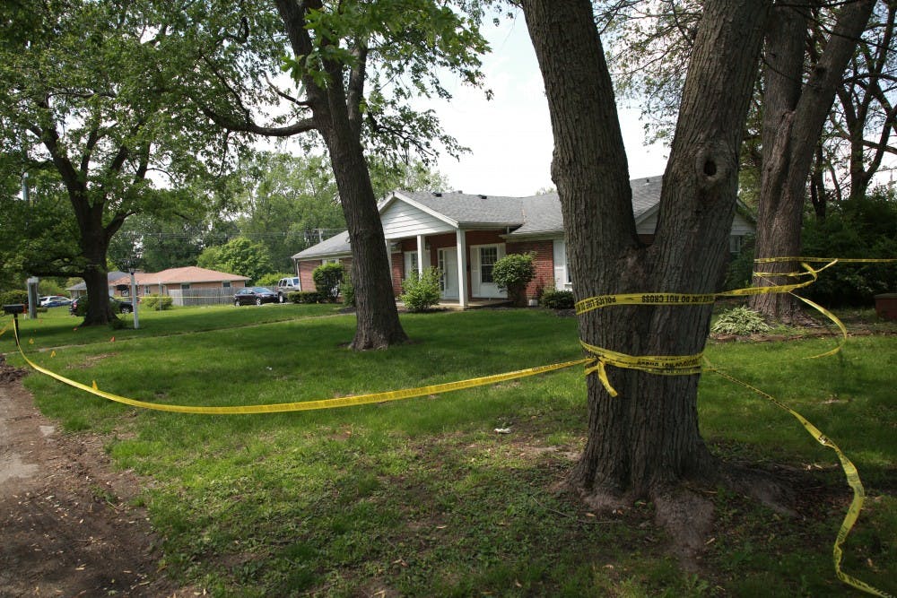<p>Seven people were injured in a shooting at a house party in the 2400 block of Euclid Avenue May 18, 2019. One suspect, VaShaun Harnett, 19, has been taken into custody. <strong>Rohith Rao, DN</strong></p>