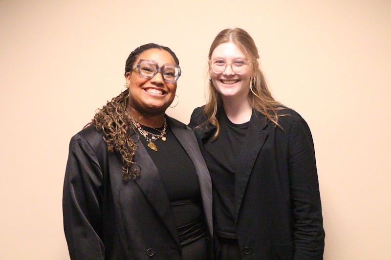 Ball State's Student Government Association (SGA)'s Chief of Staff Chelsea Murdock and President Pro Tempore Shaina Miller announced their campaign for SGA’s President and Vice President in the 2025-2026 academic year in the L.A. Pittenger Student Center. Their ticket, is Momentum, will be running unopposed. Shelby Anderson, DN