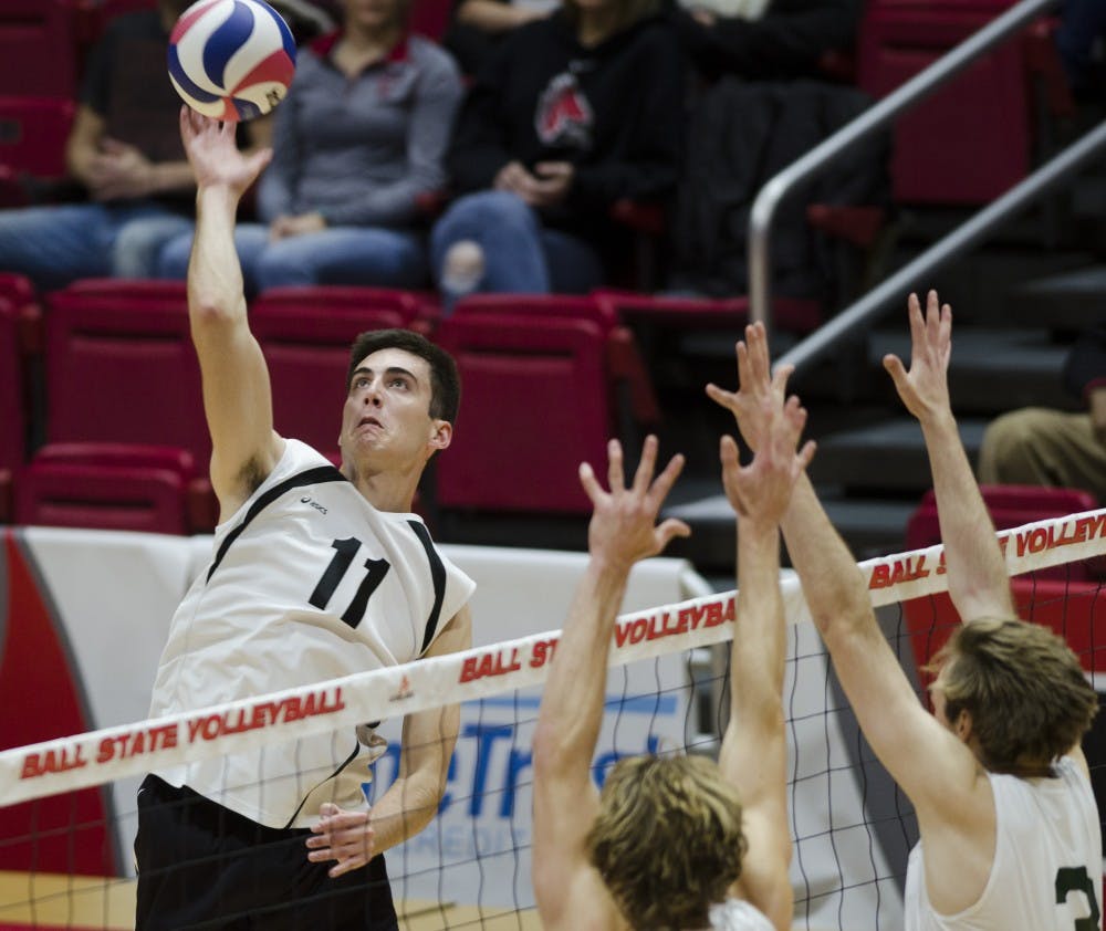 PREVIEW: No. 12 Ball State men's volleyball hosts No. 1 Ohio State