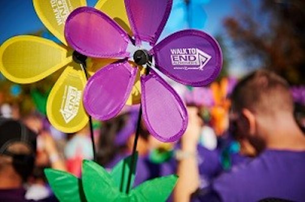 <p>Ball State's Sigma Kappa will head to Indy tomorrow to participate in the Walk to End Alzheimer's. They have raised over $3,000 for the organization. <strong>Alzheimer's Association, Photo Courtesy</strong></p>