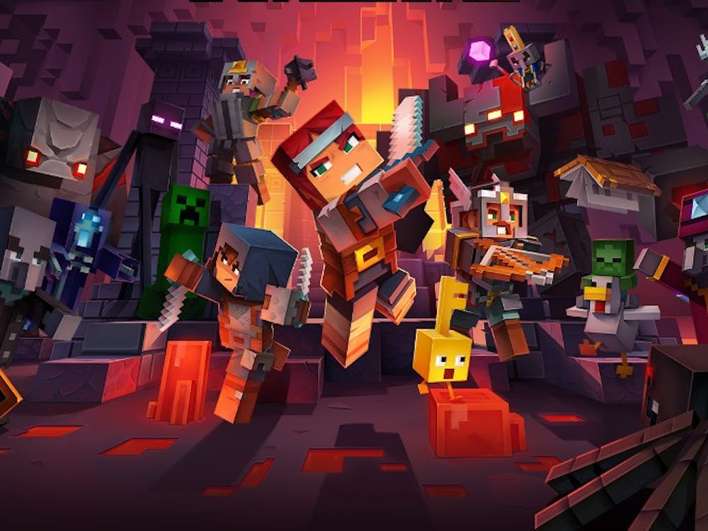 Minecraft Dungeons Is Another Simple But Satisfying Entry In A Blocky Universe Ball State Daily