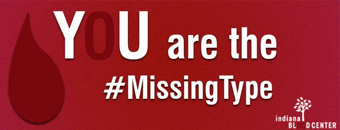 The Alumni Association and Indiana Blood Center will host a blood drive and bone marrow match during Homecoming 2016 on Oct. 19&nbsp;in Pruis Hall from 9 a.m. to 5 p.m. The Indiana Blood Center is looking for 620 recruits to meet patients' needs across Indiana.&nbsp;indianablood.org // Photo Courtesy