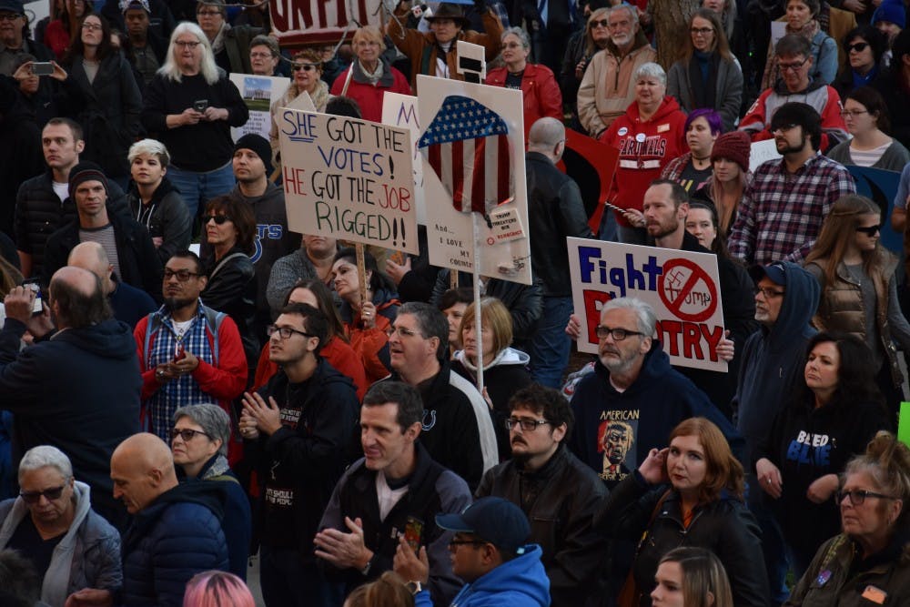 <p>Anti-Trump protests in the United States after the election of President-elect Donald Trump&nbsp;have taken to the streets of New York City, Atlanta, Chicago and many other cities. With the increase in violence&nbsp;across the&nbsp;country, some students are questioning if the protests are really that affective.&nbsp;<i style="font-size: 14px;">Patrick Calvert // DN File</i></p>