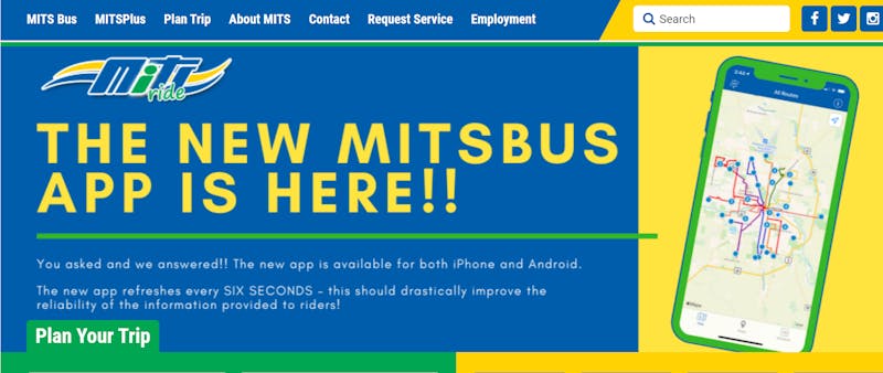 New MITS app makes it easier to ride