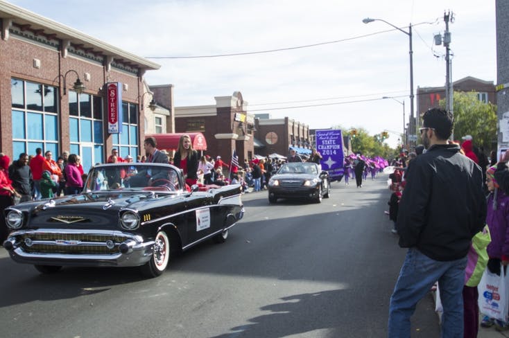 Some of the bars in The Village are open in the morning before the parade on Saturday. DN FILE PHOTO RACHEL BRAMMER 