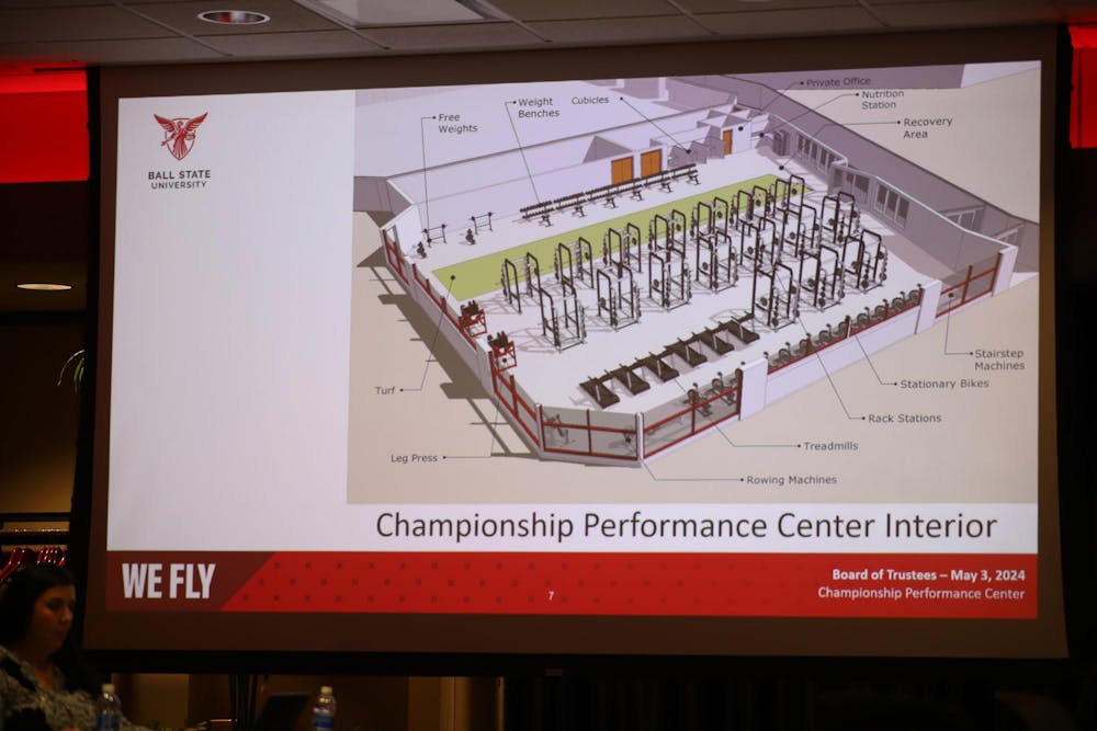 Board of Trustees approves new Ball State Athletics Performance Center during May meeting