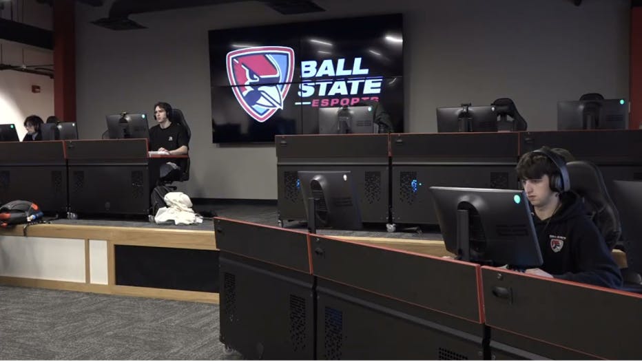 The Ball State Esports room