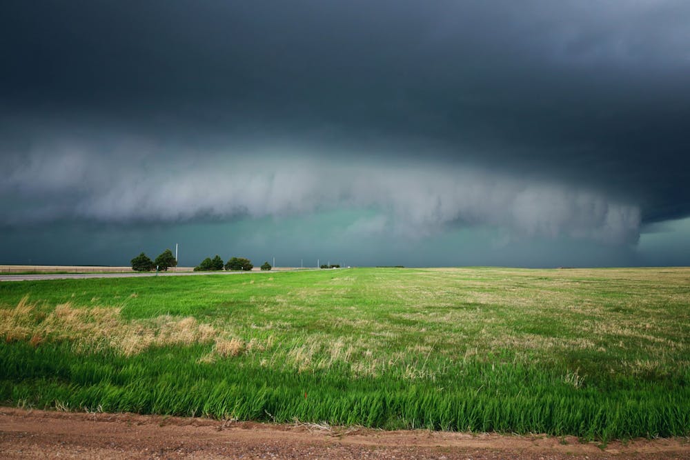 A tornado producing storm is depicted May 30, 2021. Storms is the west are bigger and more isolated than the ones in Indiana. Dave Call, Photo Provided.