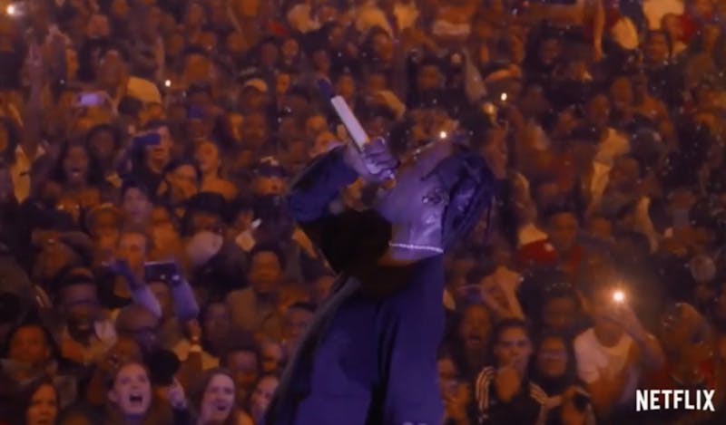 Travis Scott soars to the top in ‘Look Mom I Can Fly’ documentary