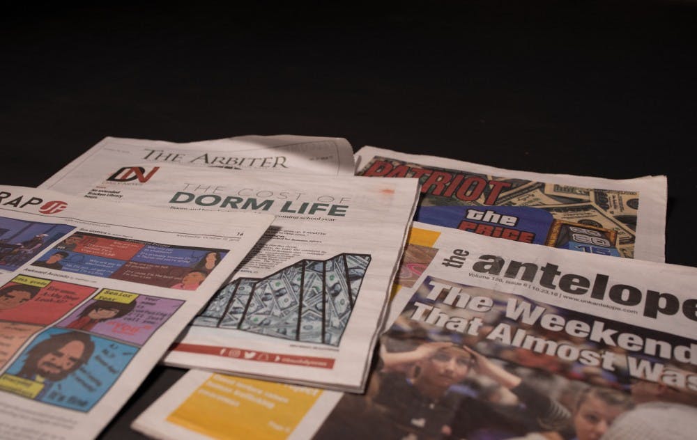 College campus' across the nation publish daily and weekly content. Student publications play an important roll in delivering news to communities. Rebecca Slezak,DN