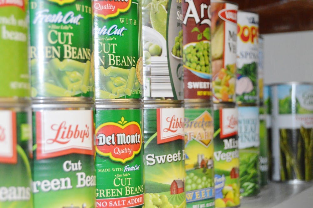 Cardinal Kitchen is Ball State University's comps food pantry. Campus organizations hold food drives in order to donate to this worth cause. Cardinal Kitchen is located in the Multicultural Center the first three Wednesdays of every month from 5-8 pm. DN PHOTO SYDNEY MONTGOMERY