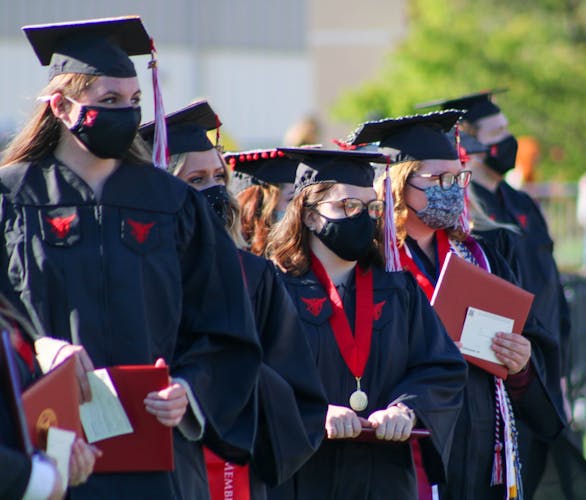 Ball State spring 2021 graduates celebrate inperson commencement