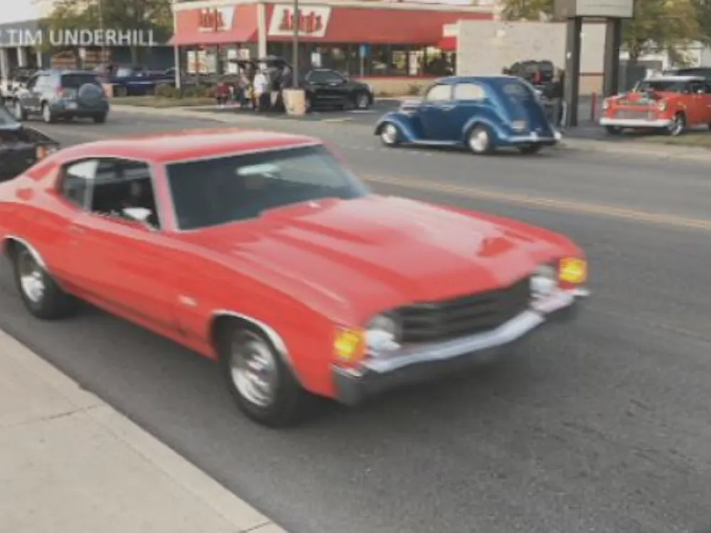 Cars cruising down S Madison ST. on Sept. 19.