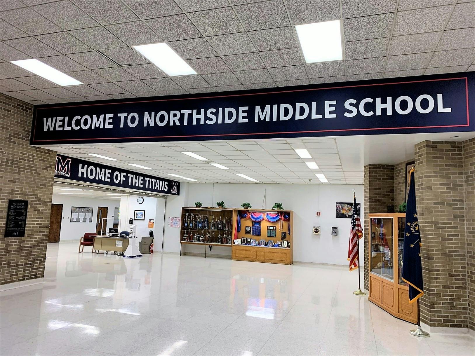 An Indiana House bill signed April 8 declares all middle schoolers in the state need to take a one-semester civics class beginning in 2023. Northside Middle School Principal Eric Grim said his staff looks forward to teaching students the importance of participating in the American government system. Andy Klotz, Photo Courtesy