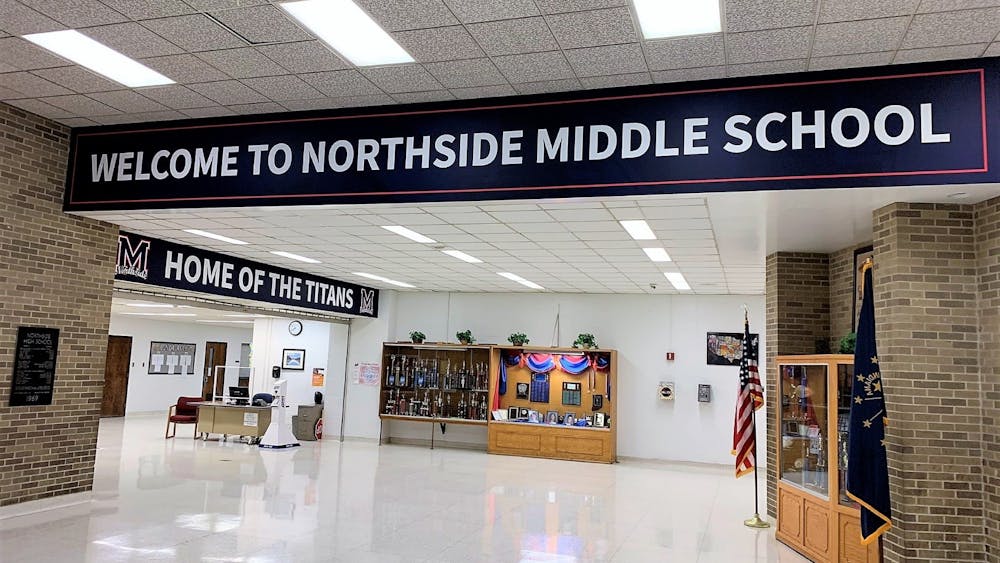 An Indiana House bill signed April 8 declares all middle schoolers in the state need to take a one-semester civics class beginning in 2023. Northside Middle School Principal Eric Grim said his staff looks forward to teaching students the importance of participating in the American government system. Andy Klotz, Photo Courtesy