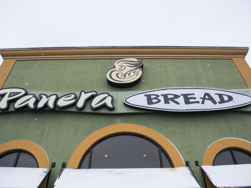 Panera Bread is one of 15 restaurants that encourage college kids on a budget to sign up for their email chains or download their apps with free food. Customers can&nbsp;get a free bakery item after joining the My Panera club at panera.com. Samantha Brammer // DN File&nbsp;
