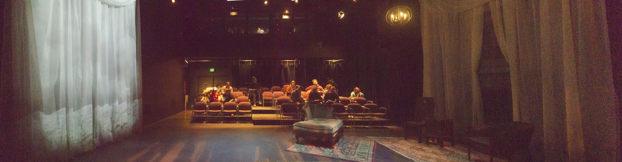 The Ball State Department of Theatre and Dance put on the play The Moors, a story about two sisters and a dog who live out their lives on the bleak English moors, dreaming of love and power. When the arrival of a hapless governess and a moor-hen set all three on a strange and dangerous path. The Moors is a dark comedy about love, desperation, and visibility. Opening night is Saturday, October 15, 2022 at 7:30 p.m. and runs until October 28, 2022 in Strother Theatre. Photos by Victoria Johnson