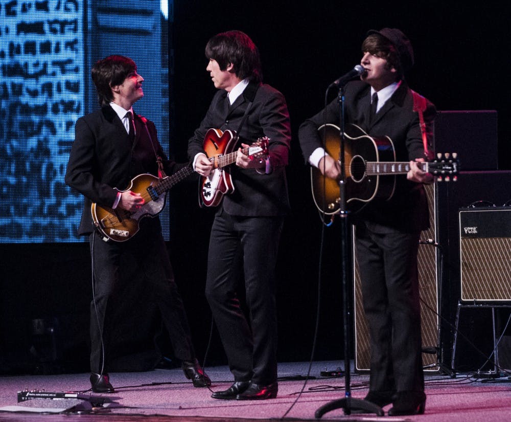 The band plays together during one of its songs on Nov. 12. DN PHOTO JONATHAN MIKSANEK