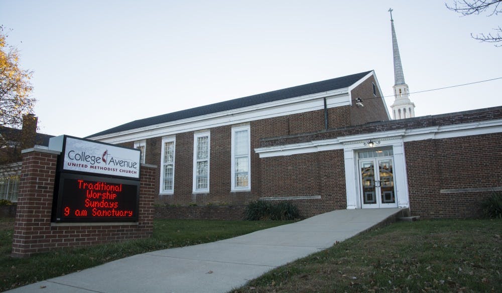 College Avenue United Methodist Church received a&nbsp;$100,000 grant from Lilly Endowment, Inc., a private philanthropic foundation based in Indianapolis.&nbsp;DN PHOTO SAMANTHA BRAMMER