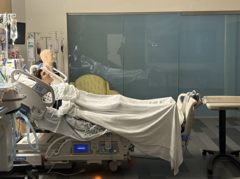 Critical Care Simulation Setup