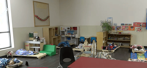 The Children Enrolled in the Day Care Center’s Program During Nap Time. 
(Photo By Lauren Burris, NewsLink Indiana)
