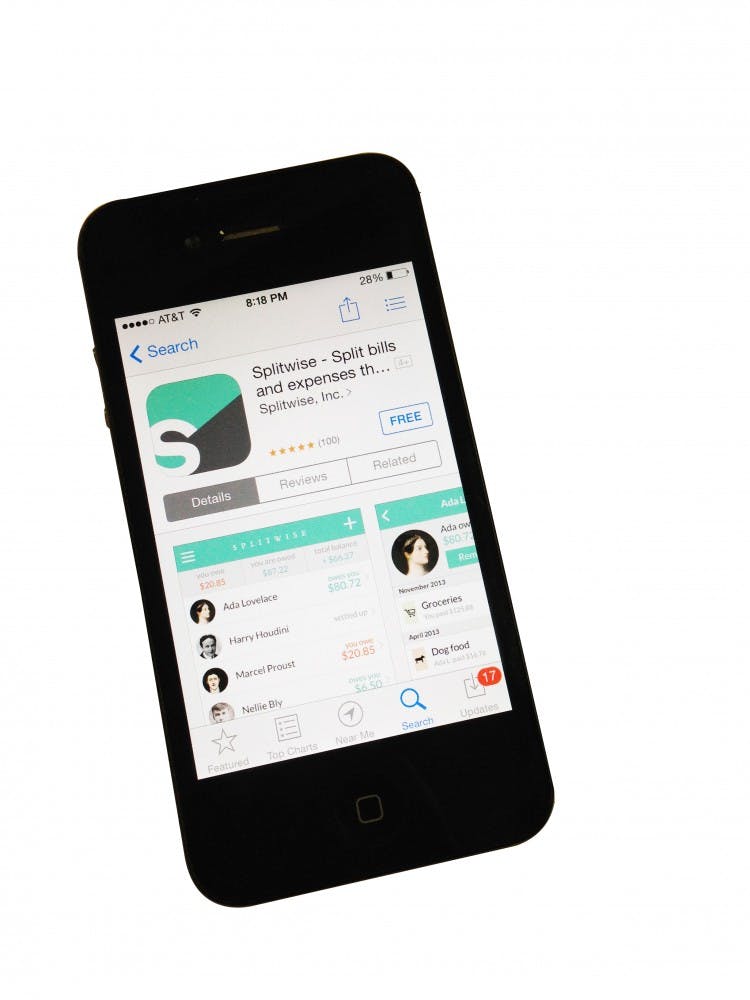 	Co-founders Jon Bittner, Ryan Laughlin and Marshall Weir created Splitwise to help ease the stress of splitting rent between roommates. The app started in 2011 and added numbers for Muncie this year. DN PHOTO BREANNA DAUGHERTY