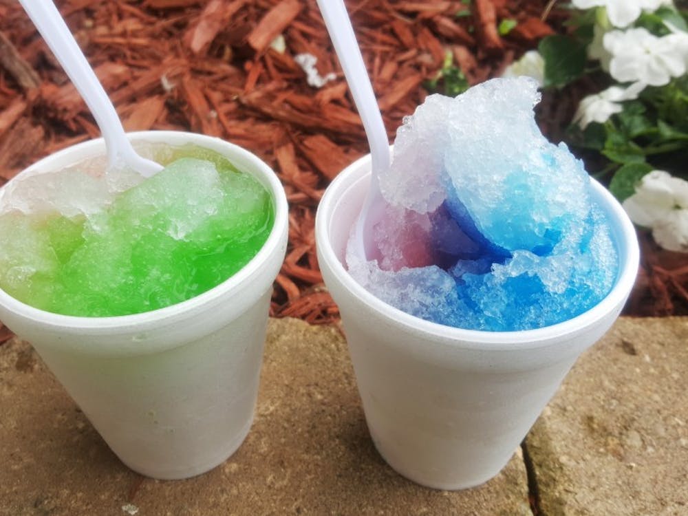 SnOasis, Muncie's newest and only destination to get authentic Hawaiian shaved ice, opened toward the end of June on Tillotson Avenue across from Arby's. DN PHOTO REBECCA KIZER