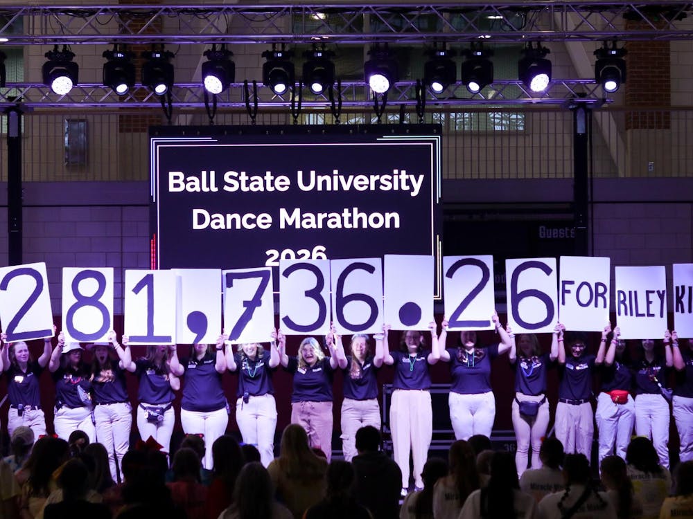 Ball State University hosts the Riley Dance Marathon was held in the Jo Ann Gora Student Recreation and Wellness Center Feb. 7 in Muncie, Indiana. Riley Dance Marathon 2026 at Ball State University raised over $250,000, and had many different groups including University Singers attended at the event to entertain the rest of the attendees of the event.