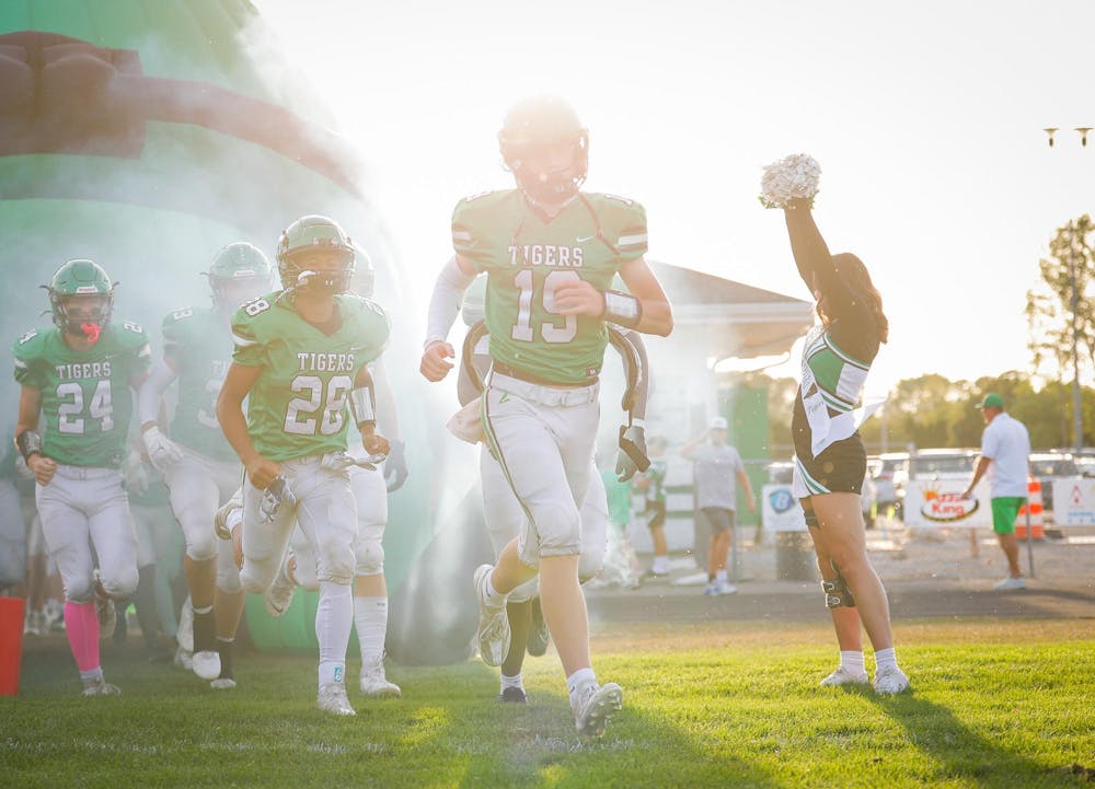 'This is a Yorktown win:' Tigers defeat Delta 28-14 in cross-county rivalry game