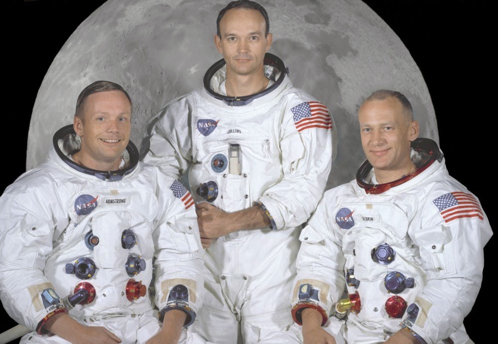 Astronaut Neil Armstrong, commander of Apollo 11 and the first person to walk on the moon, has died Saturday, August 25, 2012. He was 82. In this July 20, 1969 file photo, portrait of the prime crew of the Apollo 11 lunar landing mission. From left to right they are: Commander, Neil A. Armstrong, Command Module Pilot, Michael Collins, and Lunar Module Pilot, Edwin E. Aldrin Jr. (NASA/MCT)